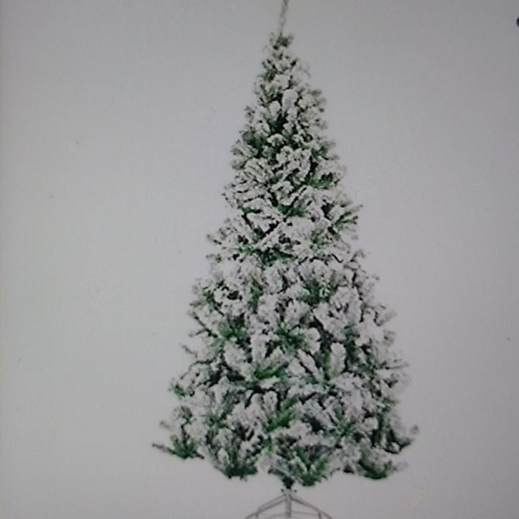 New Christmas Tree Flocked Snow - Picture 3 of 10